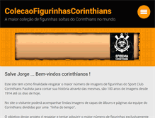 Tablet Screenshot of colecaofigurinhascorinthians.com